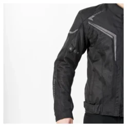Kurtka tekstylna OZONE FLOW BLACK czarny