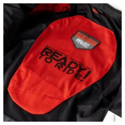 Kurtka tekstylna OZONE JET II ICE/BLACK/FLUO YELLOW szary żółty fluo czarny