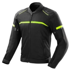 Kurtka tekstylna OZONE NEO AIR BLACK/FLO YELLOW czarny żółty fluo