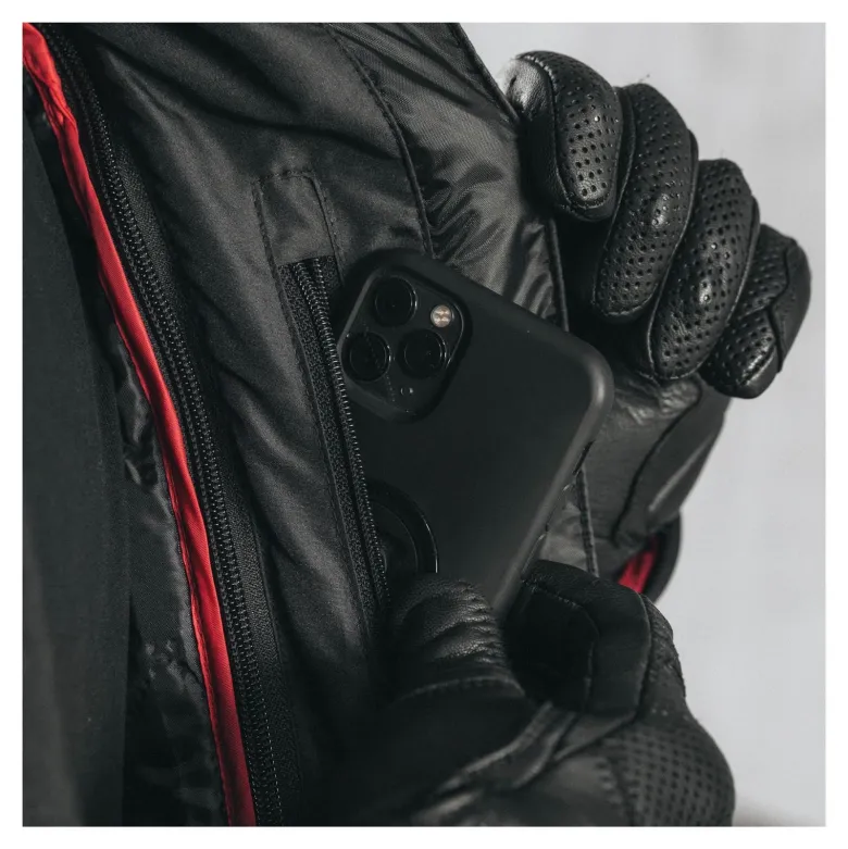 Kurtka tekstylna OZONE PULSE BLACK czarny