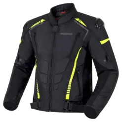 Kurtka tekstylna OZONE PULSE BLACK/FLO YELLOW czarny żółty fluo