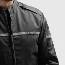 Kurtka tekstylna OZONE RIDER BLACK czarny
