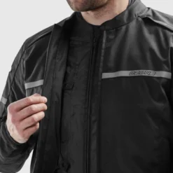 Kurtka tekstylna OZONE RIDER BLACK czarny