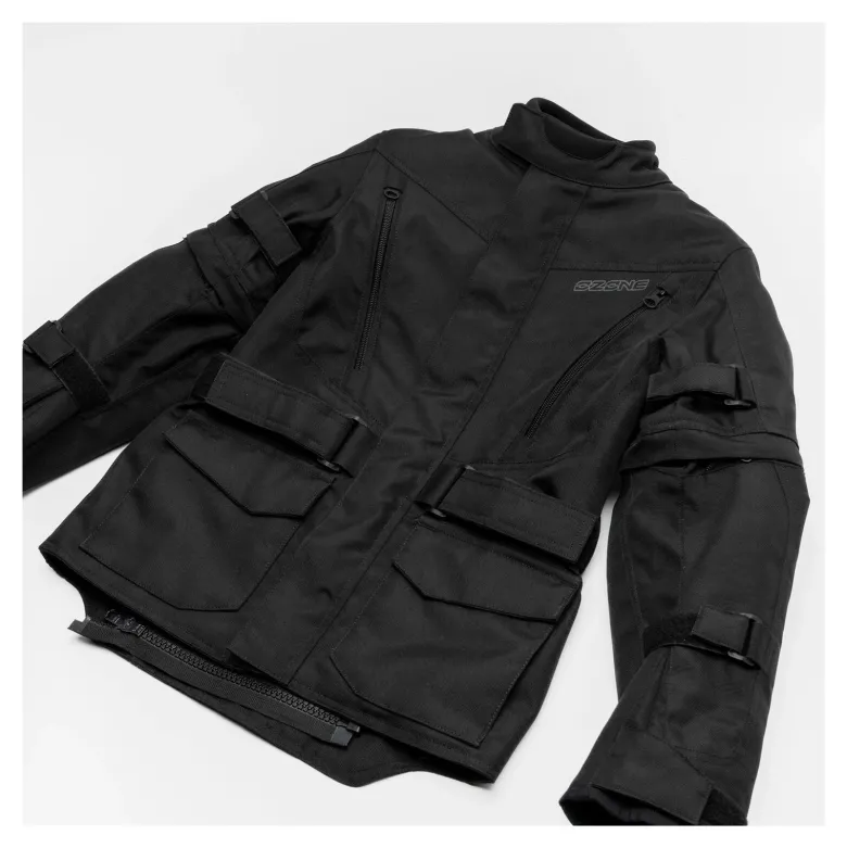 KURTKA TEKSTYLNA OZONE SAHARA JUNIOR BLACK