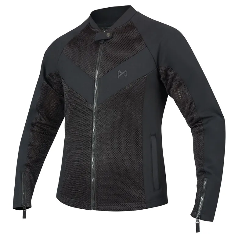 Kurtka tekstylna PANDO MOTO STEALTH BLACK czarny