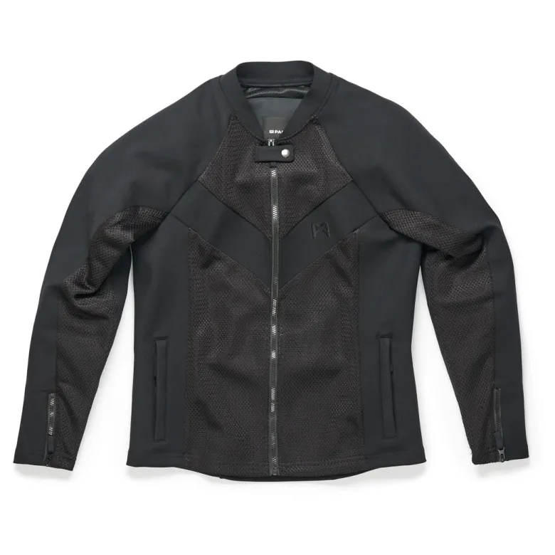 Kurtka tekstylna PANDO MOTO STEALTH BLACK czarny
