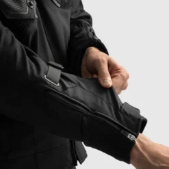 Kurtka tekstylna REBELHORN BORG II BLACK czarny