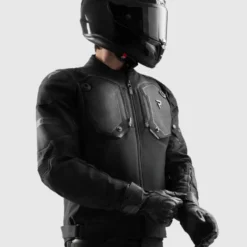 Kurtka tekstylna REBELHORN BORG II BLACK czarny
