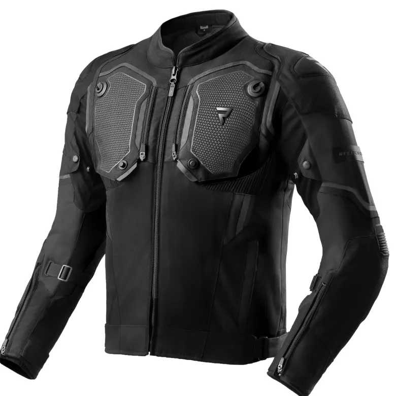 Kurtka tekstylna REBELHORN BORG II BLACK czarny