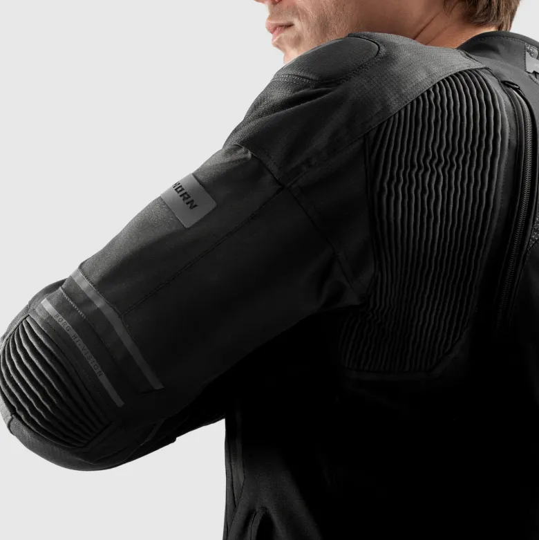 Kurtka tekstylna REBELHORN BORG II BLACK czarny