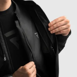 Kurtka tekstylna REBELHORN BORG II BLACK czarny