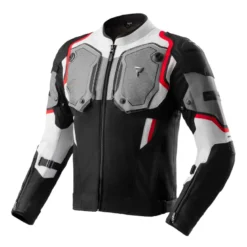Kurtka tekstylna REBELHORN BORG II BLACK/GREY/RED czarny szary czerwony