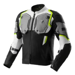 Kurtka tekstylna REBELHORN BORG II BLACK/GREY/FLUO YELLOW czarny szary żółty fluo