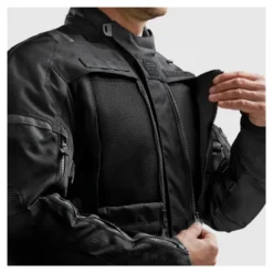 Kurtka tekstylna REBELHORN CUBBY V BLACK czarny