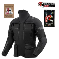 Kurtka tekstylna REBELHORN CUBBY V BLACK czarny