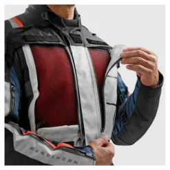 Kurtka tekstylna REBELHORN CUBBY V BLUE/GREY/RED niebieski szary czerwony czarny