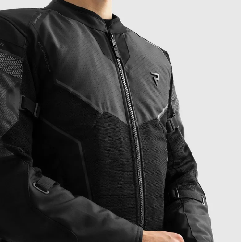 Kurtka tekstylna REBELHORN HIFLOW V BLACK czarny