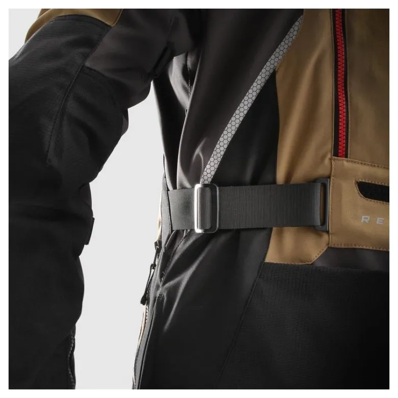 Kurtka tekstylna REBELHORN HARDY 3.0 DESERT/GREY/RED brązowy szary czerwony