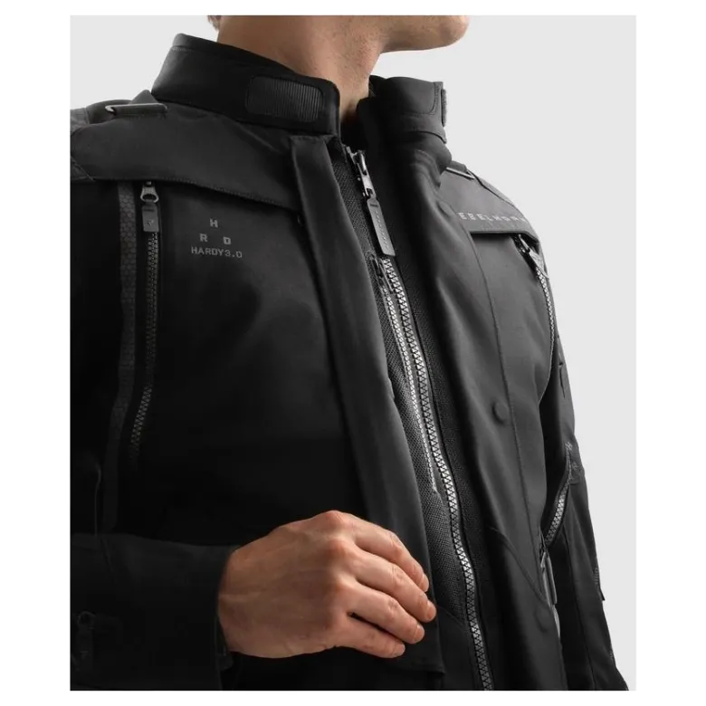 Kurtka tekstylna REBELHORN HARDY 3.0 BLACK czarny