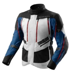 Kurtka tekstylna REBELHORN HARDY 3.0 BLUE/GREY/RED niebieski szary czerwony