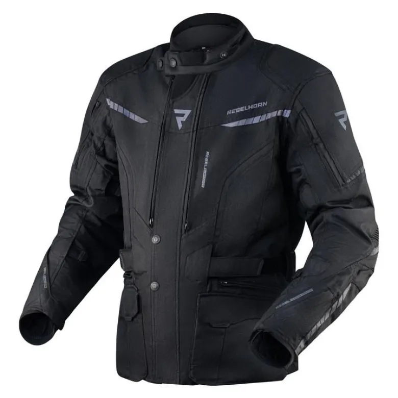 Kurtka tekstylna REBELHORN HIKER III BLACK czarny