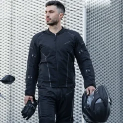 Kurtka tekstylna REBELHORN HIFLOW IV BLACK czarny