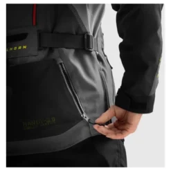 Kurtka tekstylna REBELHORN HARDY 3.0 ANTHRACITE/GREY/YELLOW grafitowy szary żółty