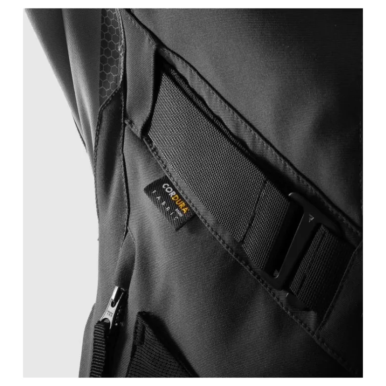 Kurtka tekstylna REBELHORN HARDY 3.0 ANTHRACITE/GREY/YELLOW grafitowy szary żółty