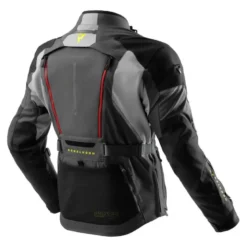 Kurtka tekstylna REBELHORN HARDY 3.0 ANTHRACITE/GREY/YELLOW grafitowy szary żółty