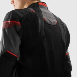 Kurtka tekstylna REBELHORN HIFLOW V BLACK/GREY/RED czarny szary czerwony