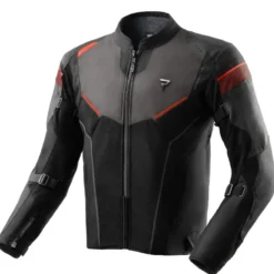Kurtka tekstylna REBELHORN HIFLOW V BLACK/GREY/RED czarny szary czerwony