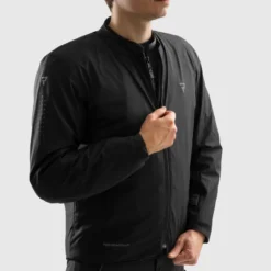 Kurtka tekstylna REBELHORN HIFLOW V BLACK/GREY/RED czarny szary czerwony