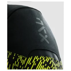 Kurtka tekstylna REBELHORN JAX BLACK/FLUO YELLOW czarny żółty fluo