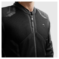 Kurtka tekstylna REBELHORN JAX BLACK czarny