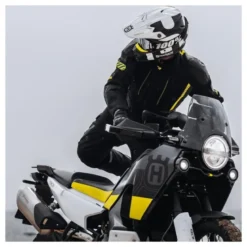 Kurtka tekstylna REBELHORN PATROL BLACK/FLO YELLOW czarny żółty fluo