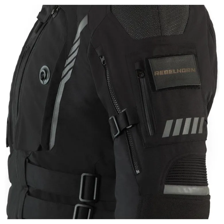 Kurtka tekstylna REBELHORN PATROL BLACK czarny