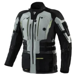 Kurtka tekstylna REBELHORN PATROL GREY/BLACK/FLO YELLOW szary czarny żółty fluo