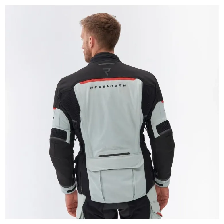 Kurtka tekstylna REBELHORN RANGE GREY/BLACK/RED szary czarny czerwony