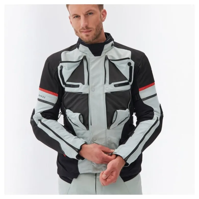 Kurtka tekstylna REBELHORN RANGE GREY/BLACK/RED szary czarny czerwony