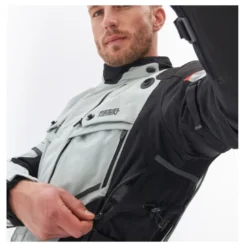 Kurtka tekstylna REBELHORN RANGE GREY/BLACK/RED szary czarny czerwony