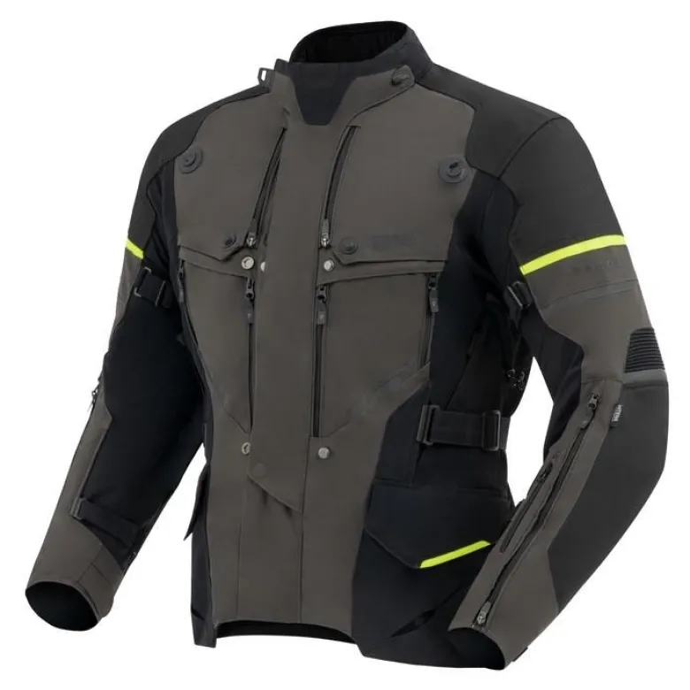 Kurtka tekstylna REBELHORN RANGE ANTHRACITE/BLACK/FLUO YELLOW grafitowy czarny żółty fluo