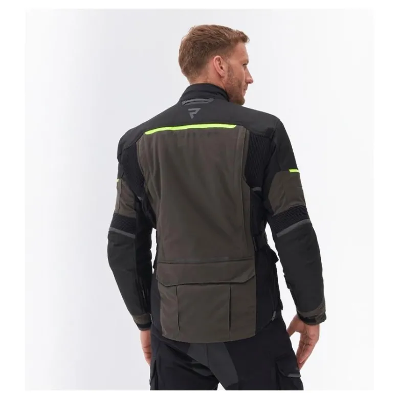 Kurtka tekstylna REBELHORN RANGE ANTHRACITE/BLACK/FLUO YELLOW grafitowy czarny żółty fluo