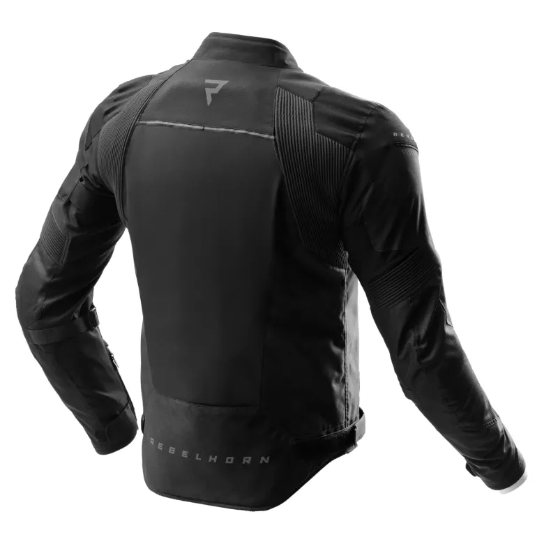 Kurtka tekstylna REBELHORN SWIFT BLACK czarny