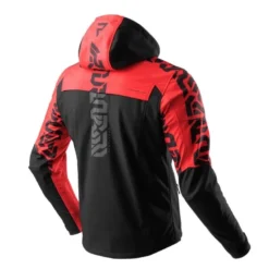 Kurtka tekstylna REBELHORN SLASH SPIDER BLACK/RED czarny czerwony