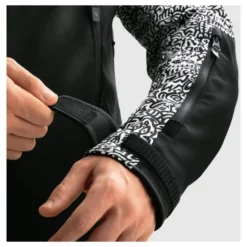 Kurtka tekstylna REBELHORN SLASH NORIAKI BLACK/WHITE czarny biały