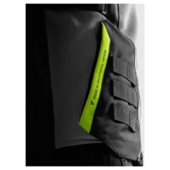 Kurtka tekstylna REBELHORN SCANDAL 3 BLACK/GREY/FLUO YELLOW czarny szary żółty fluo