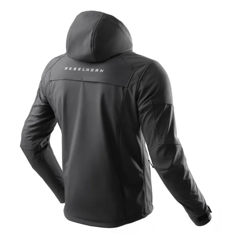 Kurtka tekstylna REBELHORN SLASH BLACK czarny