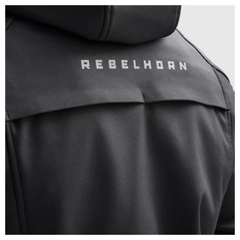 Kurtka tekstylna REBELHORN SLASH BLACK czarny