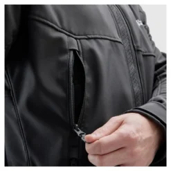 Kurtka tekstylna REBELHORN SLASH BLACK czarny