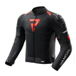Kurtka tekstylna REBELHORN VANDAL 2 AIR BLACK/RED czarny czerwony
